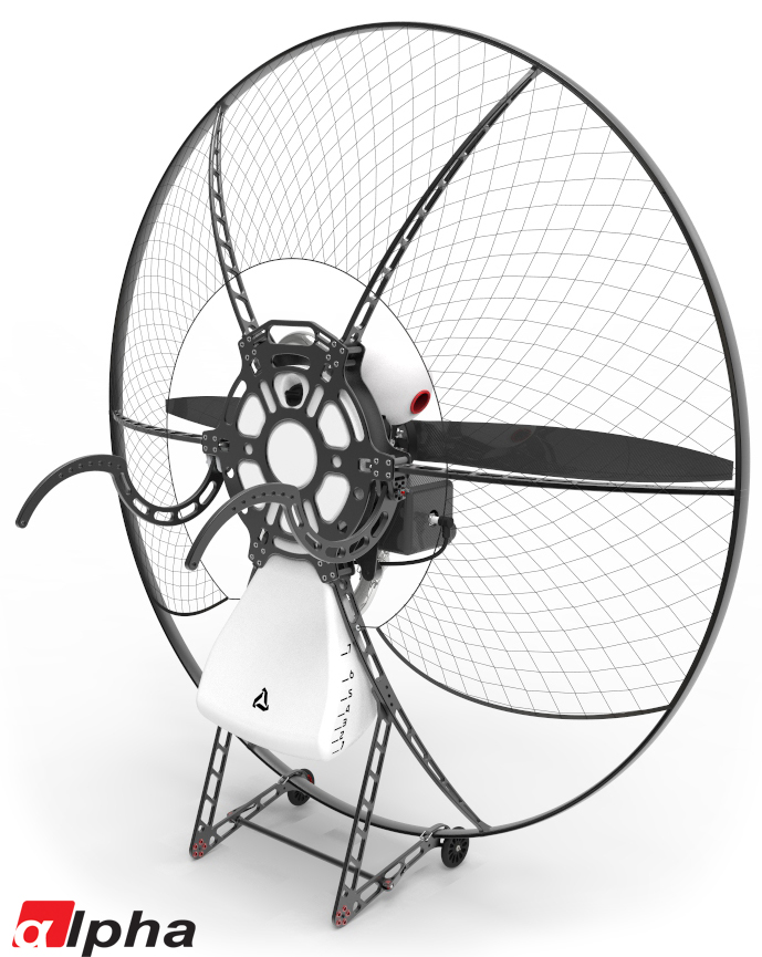 EVO Aviation Alpha Paramotor Frame