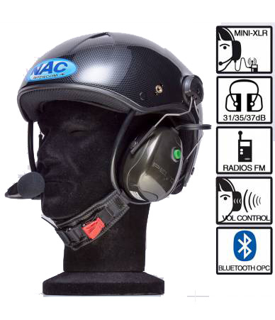 Nac-Intercom Horus N2C5 PPG Helmet